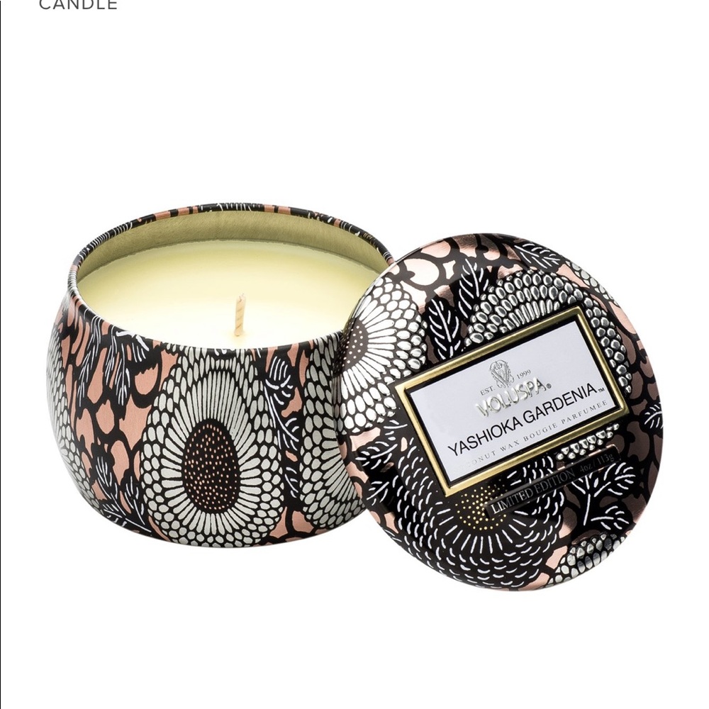 🌻5 for $25🌻NWT Yashioka Gardenia Mini Tin Candle